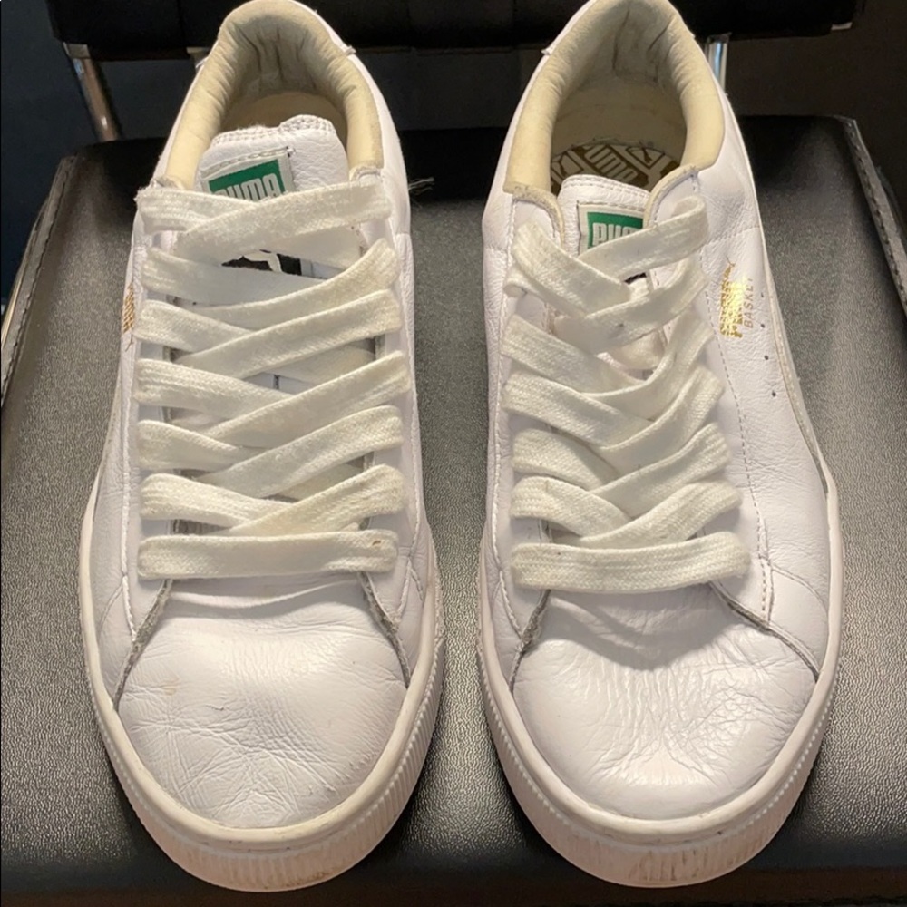 Men’s White Pumas